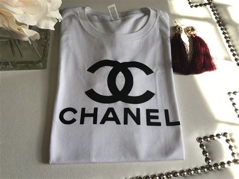 chanel tanktop|chanel oversized t shirt.